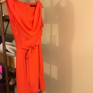 Orange Cocktail Dress